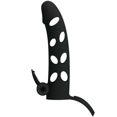 Guaina Vibrante in Silicone 15,2 cm con Cinturino a Sfera